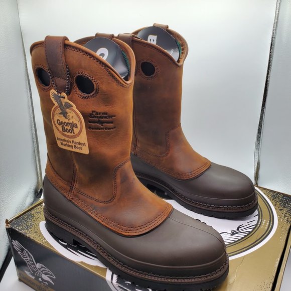 Georgia Boot Muddog Wellington Work Boots | 11M | NWT - Picture 5 of 12